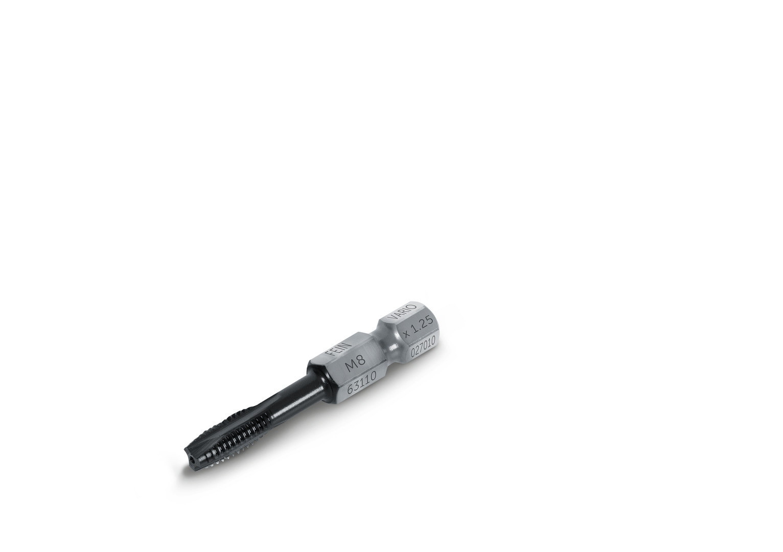 Taraud DL VARIO M8 x 1,25 mm pour trous débouchants - FEIN - 63110027010
