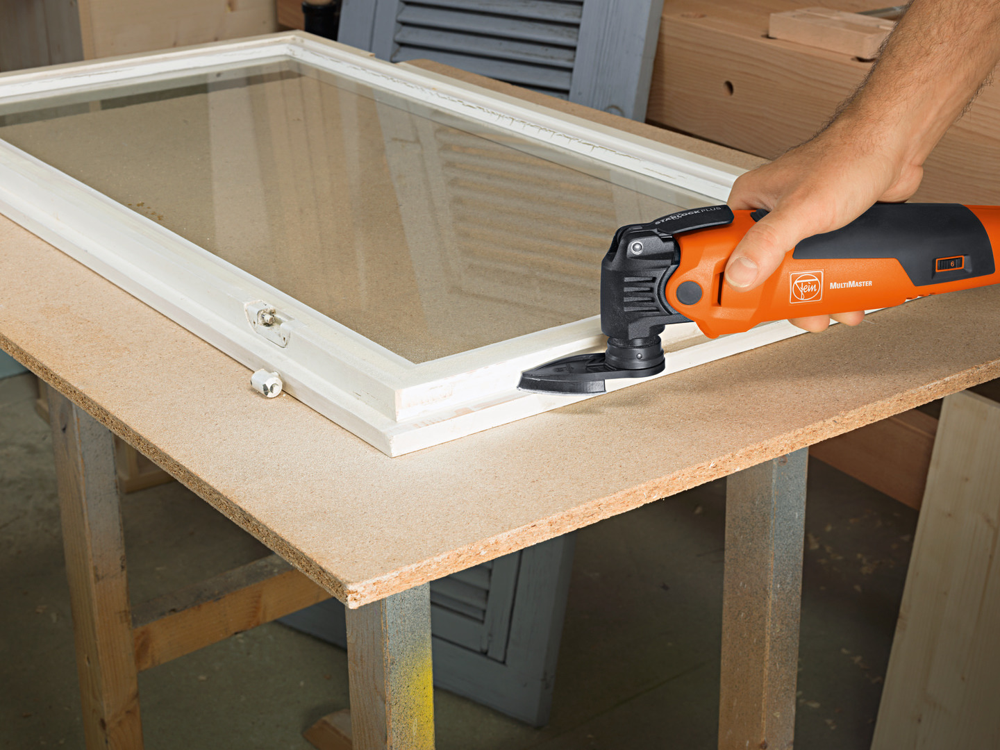 Feuille abrasive pour doigts de ponçage - Grain 60 - Pack de 20 FEIN - 63717185016