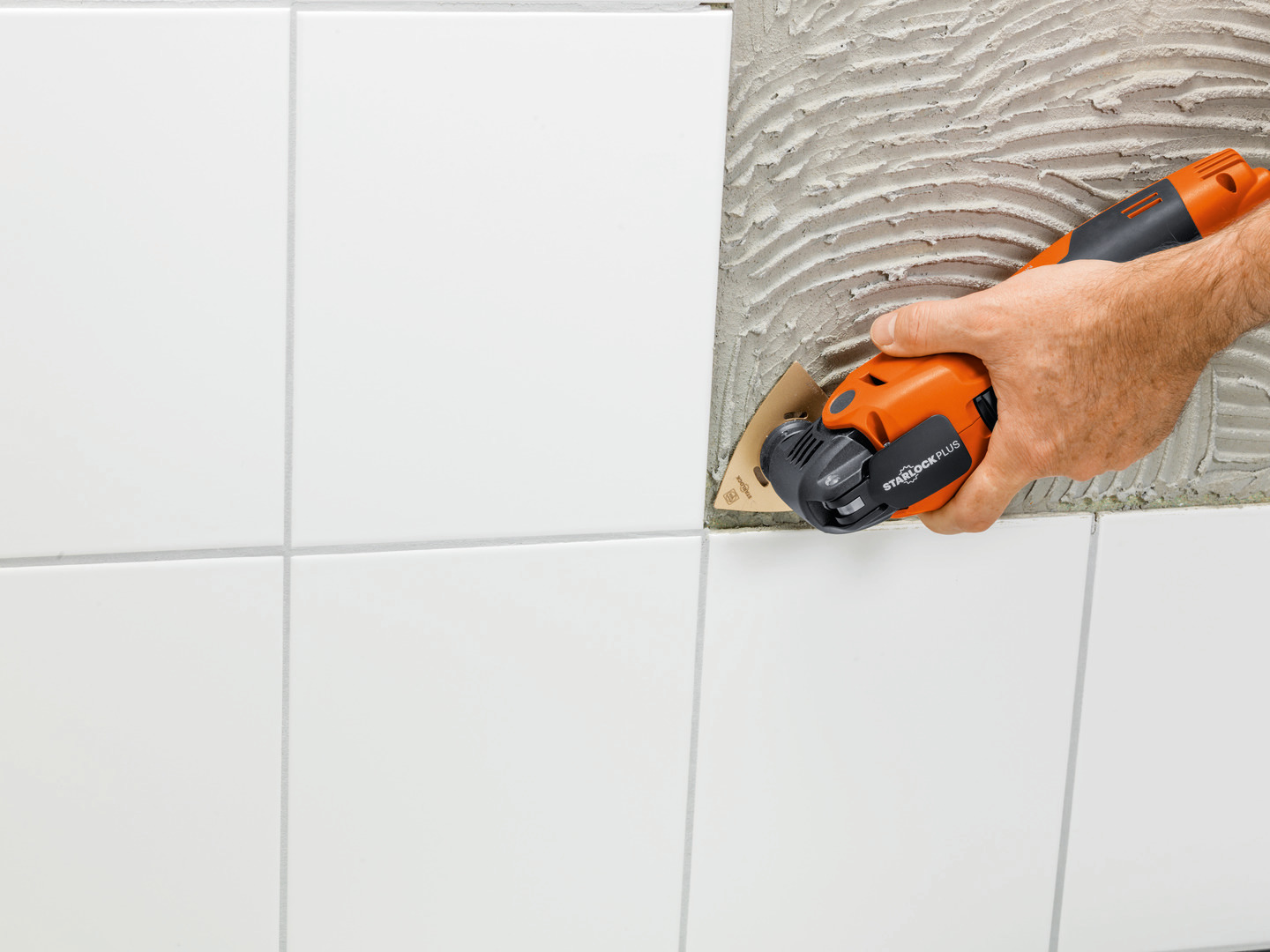 Râpe à concrétion carbure triangulaire Starlock 80mm FEIN - 63731001210