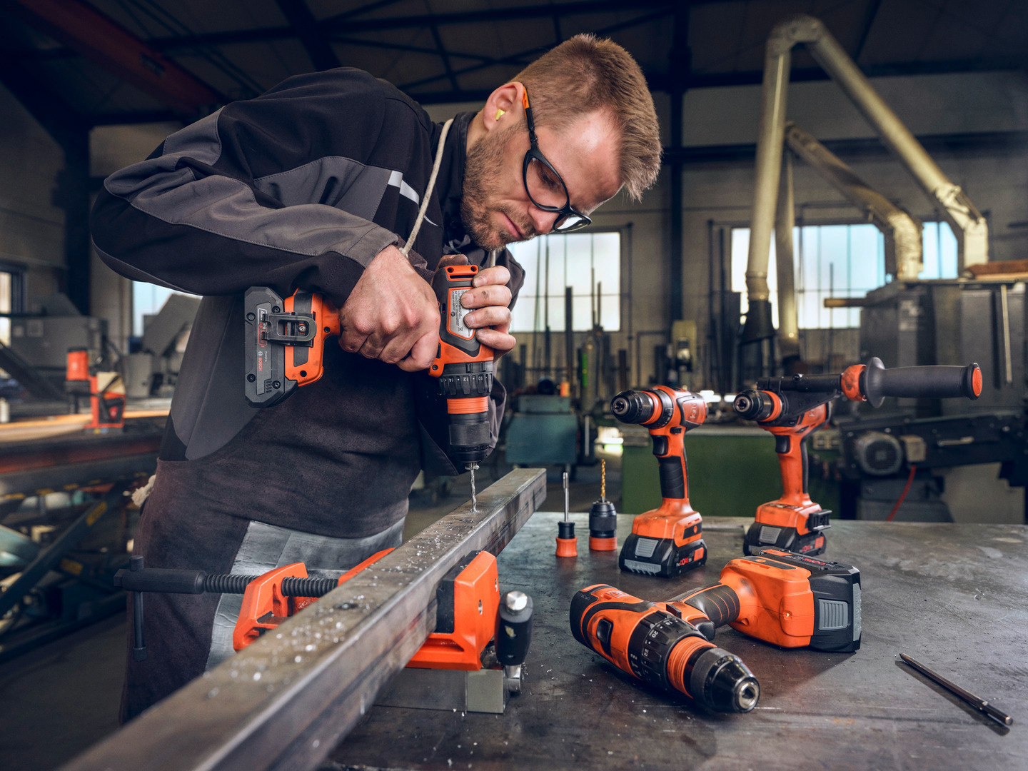 Perceuse-visseuse ASCM 18 QSW AS 2x 5Ah en set - FEIN - 71161462000