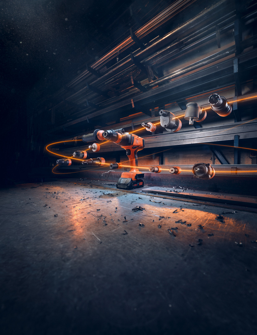 Perceuse-visseuse ASCM 18-4 QMP AS 2x 5Ah en set - FEIN - 71161665000