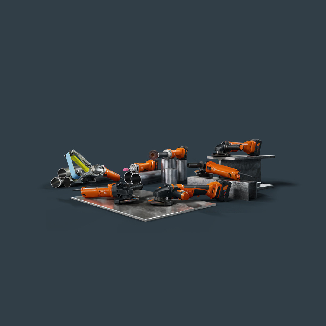 Meuleuse d'angle compacte CCG 18-125-12 PD AS - FEIN - 71221861000