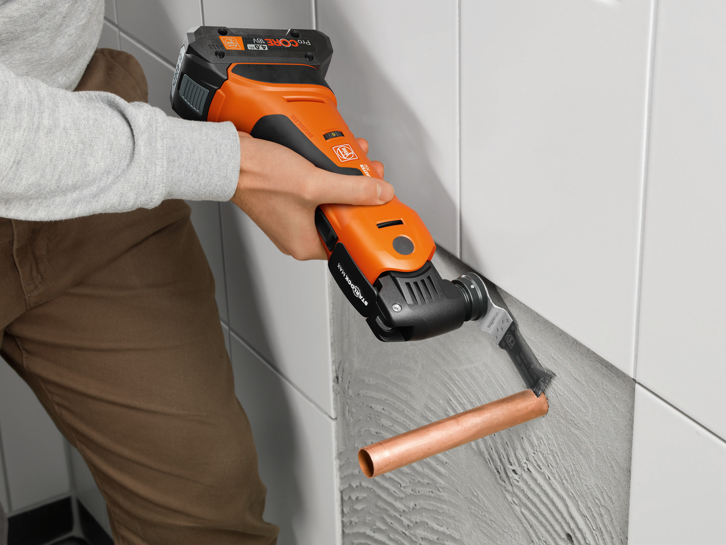 Multimaster Artisanat AMM 700 MAX AS 4Ah set sac en nylon - FEIN - 71293665000