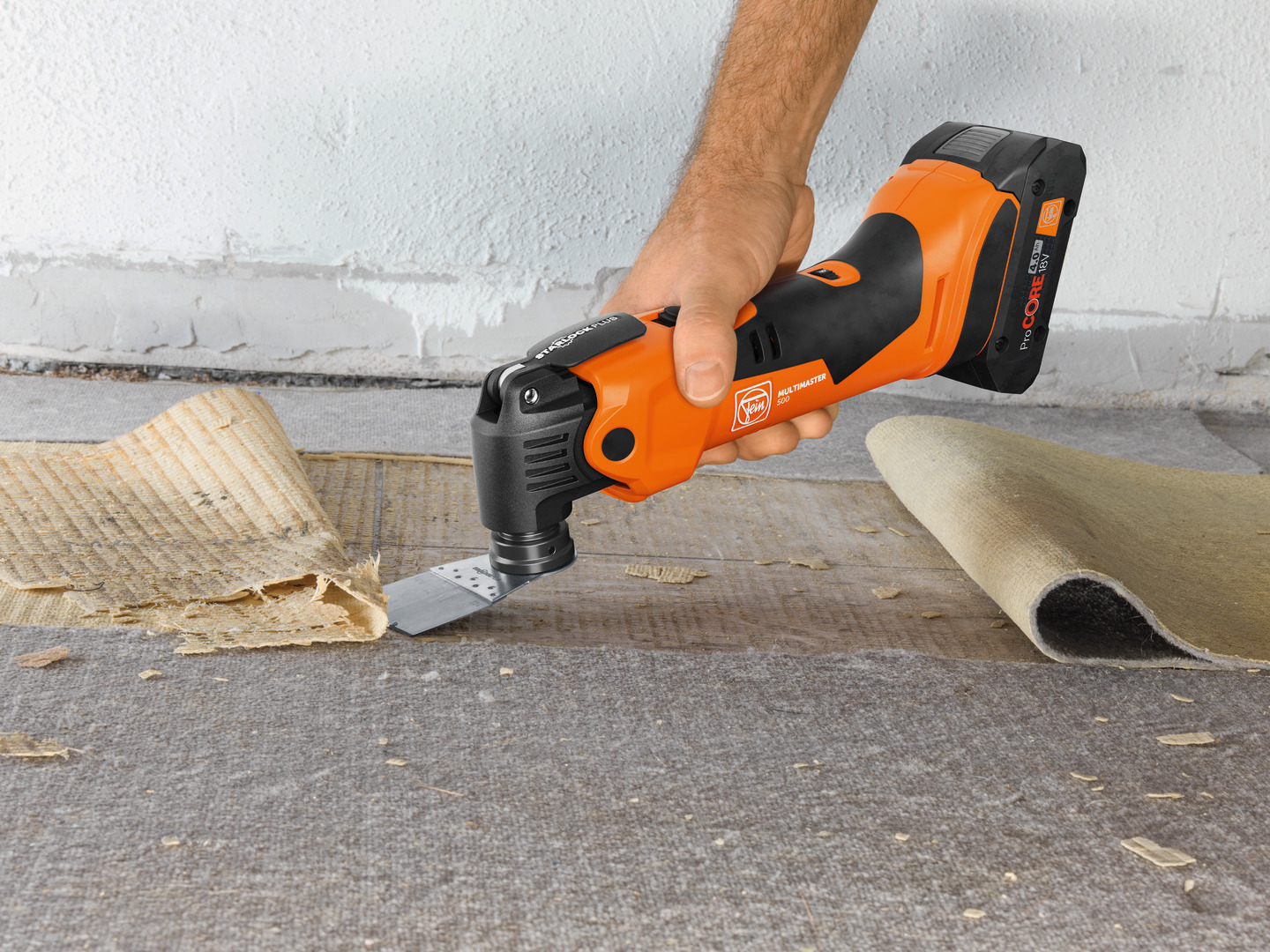 Découpeur-ponceur sans fil FEIN Multimaster AMM 500 PLUS TOP 4AH AMPShare - 71293861000
