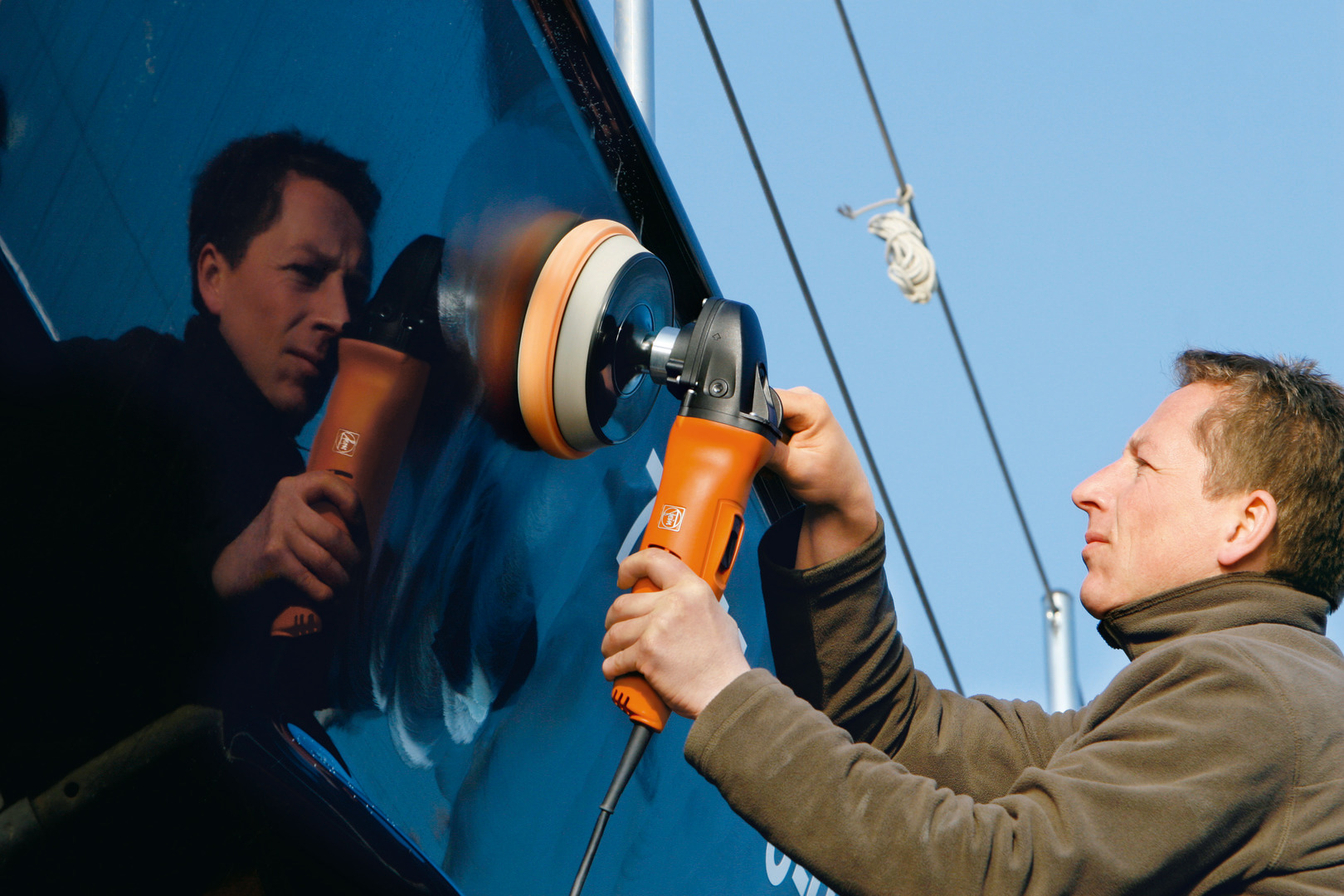 Polisseuse pour bateaux WPO 14-15 E Set bateaux FEIN - 72214860000