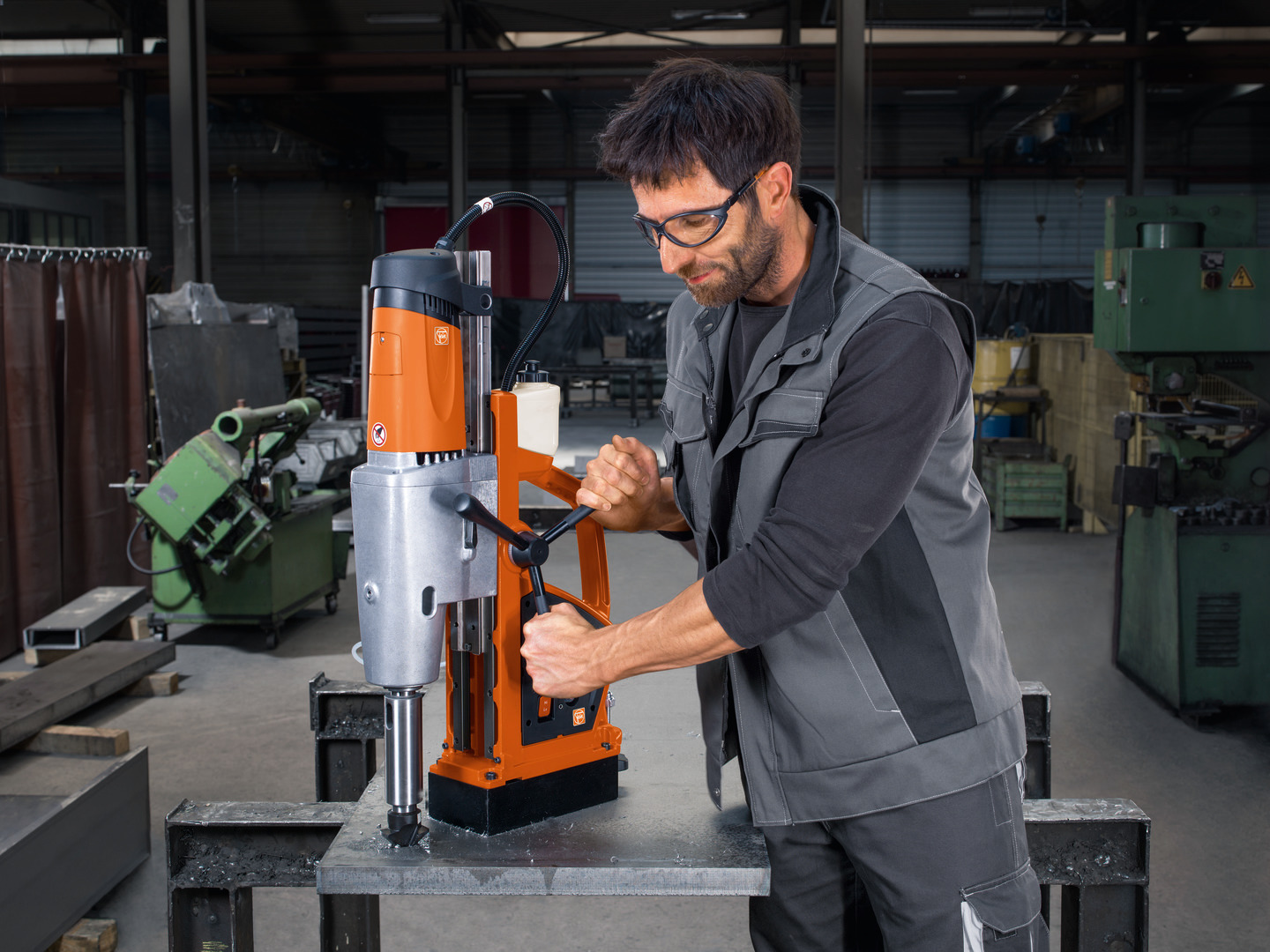 Unité de perçage magnétique universelle jusqu’à 110 mm. KBU 110-4 M FEIN - 72706061000