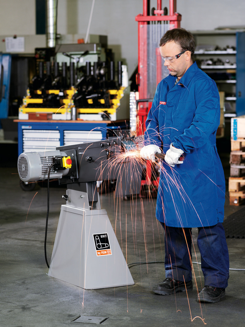 Ponceuse à bande. Ponceuse à bande 75 mm GIS 75 (avec pied) FEIN - 79022950443