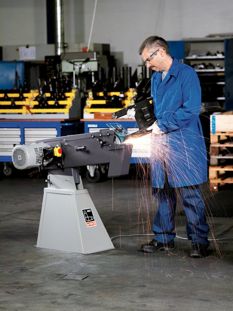 Ponceuse à bande. Ponceuse à bande 75 mm GIS 75 (avec pied) FEIN - 79022950443