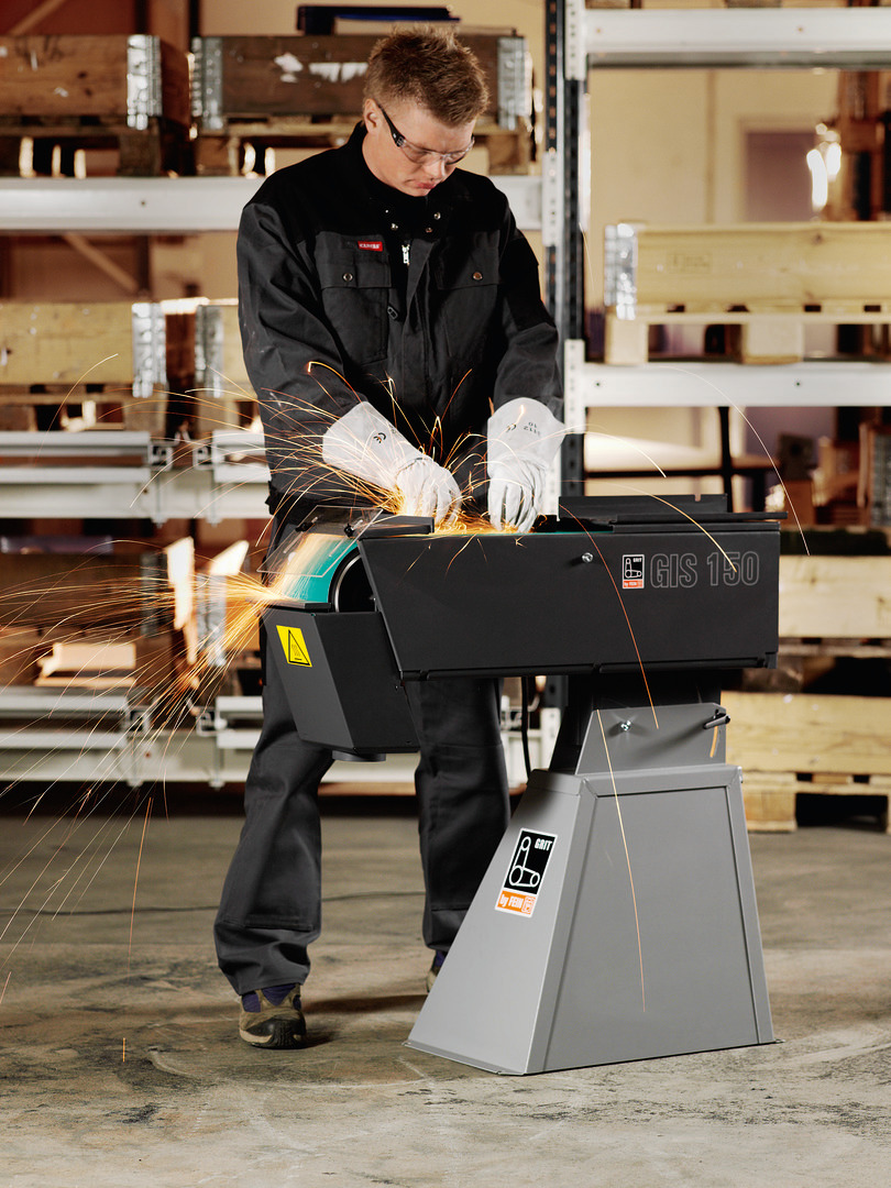 Ponceuse à bande, 150 mm. Ponceuse à bande 150 mm GIS 150 (avec pied) FEIN - 79023050443