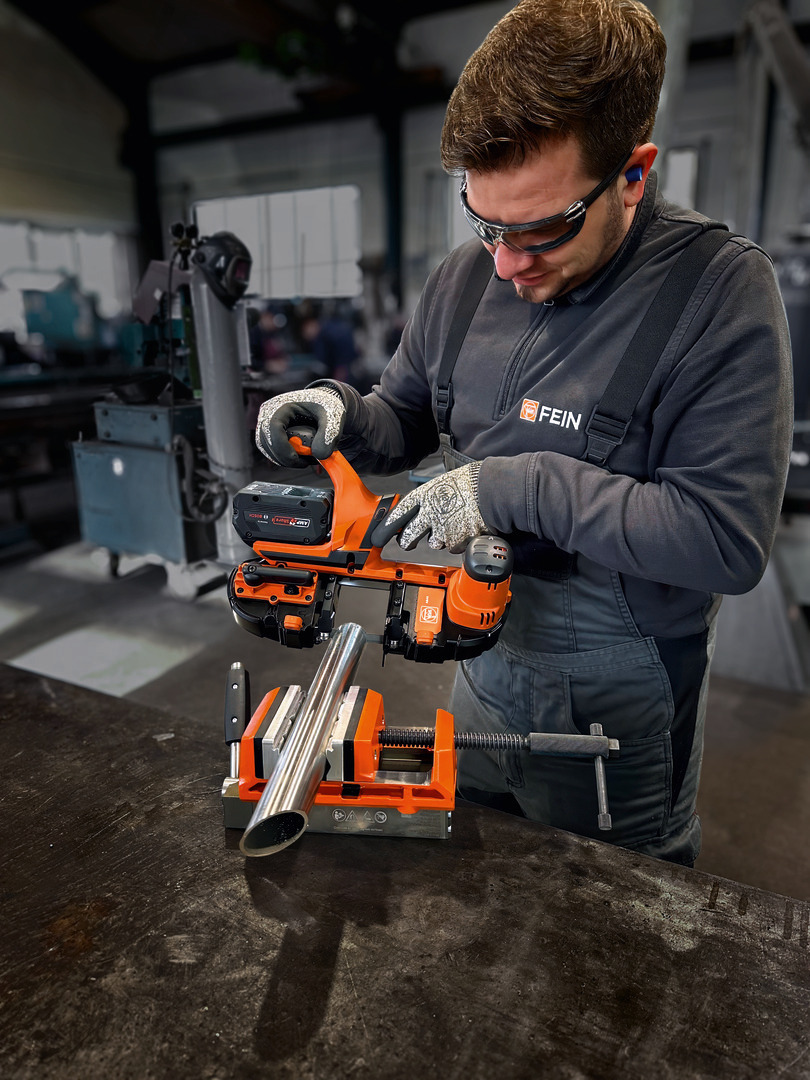 Set de paires de mors de protection (P) prismatique et (B) plat 110 mm aluminium (Fein VersaMAG) - FEIN - 90701010010