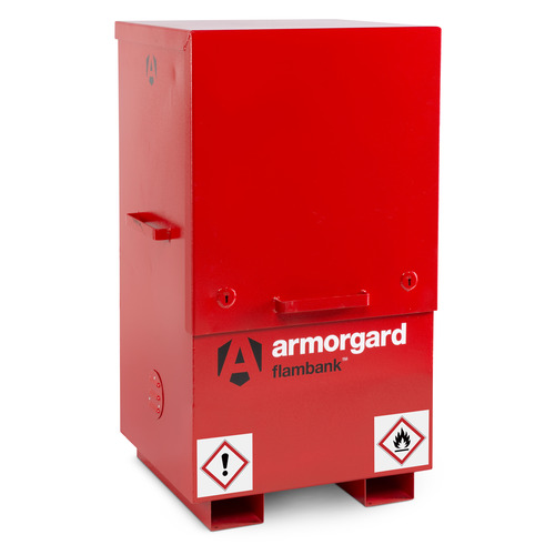 Coffre de chantier produit inflammable flambank fbc2 780x630x1280 ARMORGARD - FBC2