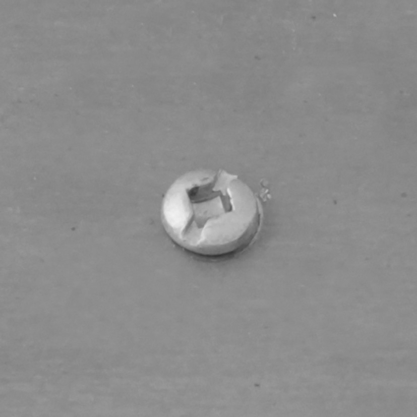 500 vis à tôle inox A2 - tête cylindrique - SQF - pour aluminium - Ø4,8x16mm - SCELL-IT - FCQN48016CF