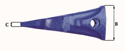 DENT LONGUE FEURST ADAPTABLE CATERPILLAR 1U3202L