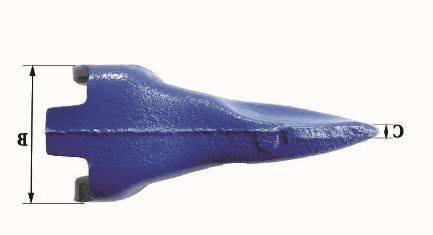 Dent pénétrante et renforcée FEURST FASTKEY FK2PR - 000339NE20