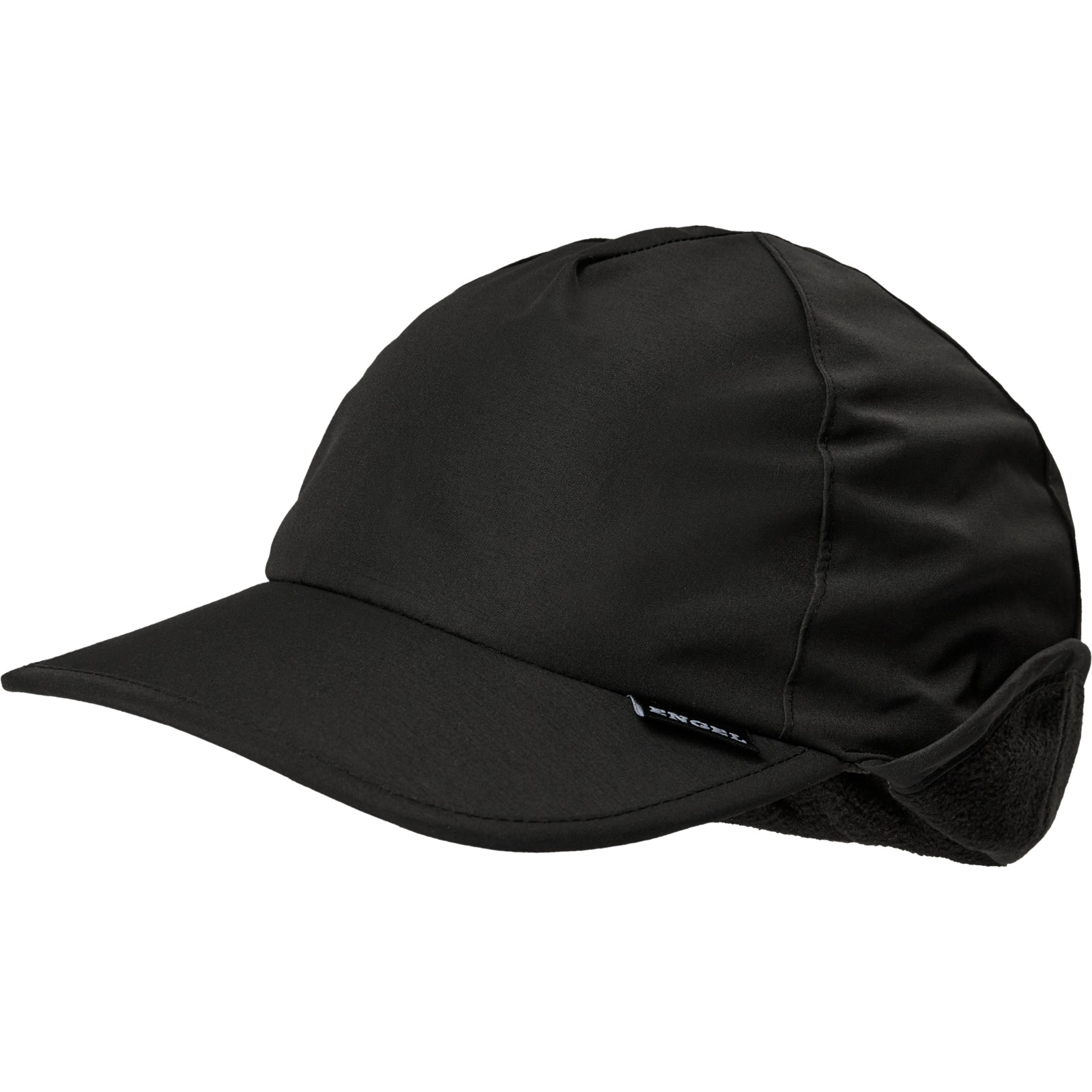 Casquette d'hiver noire avec cache-oreilles ENGEL - 9096-19 20 taille 56/57