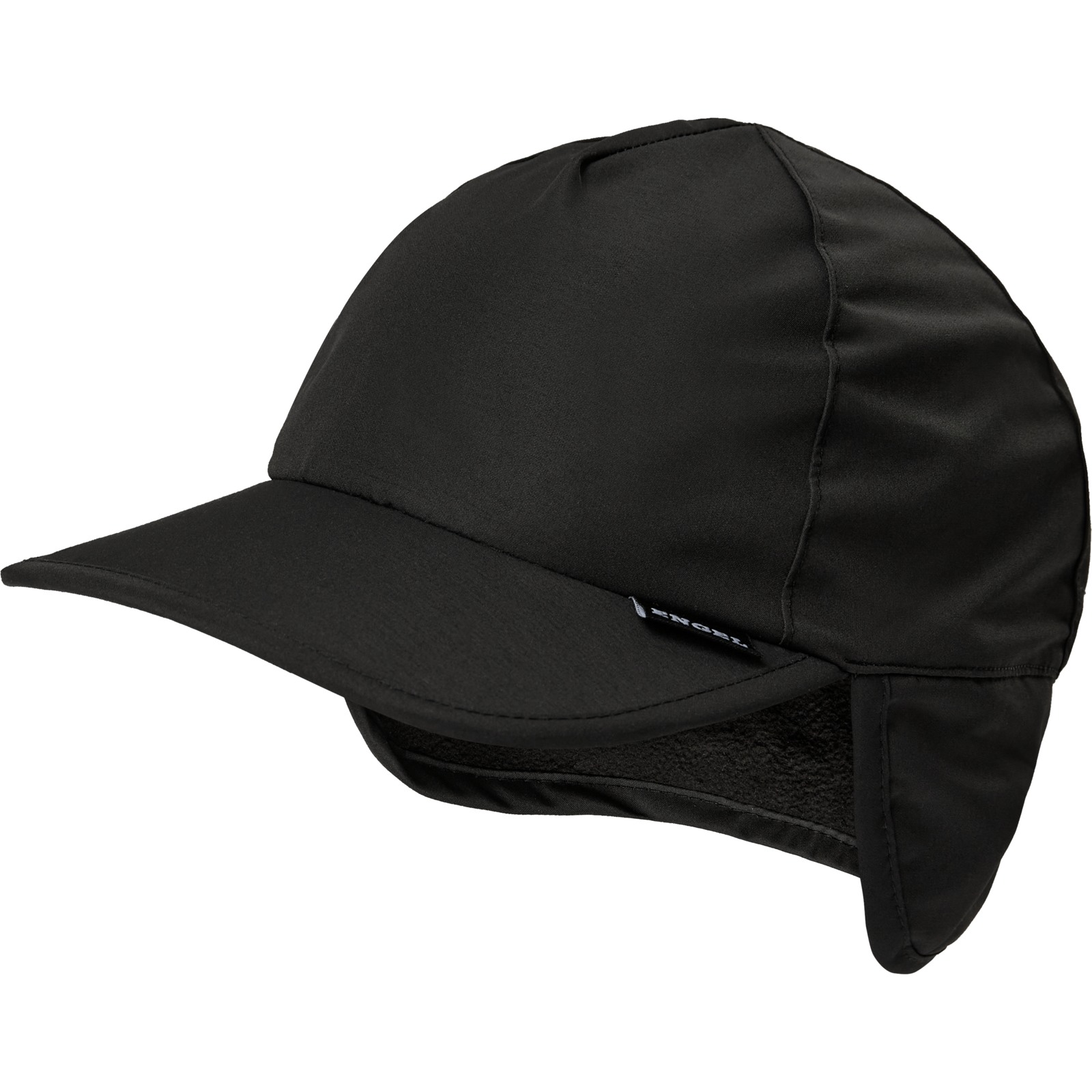 Casquette d'hiver noire avec cache-oreilles ENGEL - 9096-19 20 taille 56/57