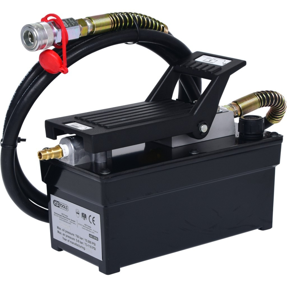 Coffret de pompe hydraulique pneumatique KS TOOLS - 440.0055
