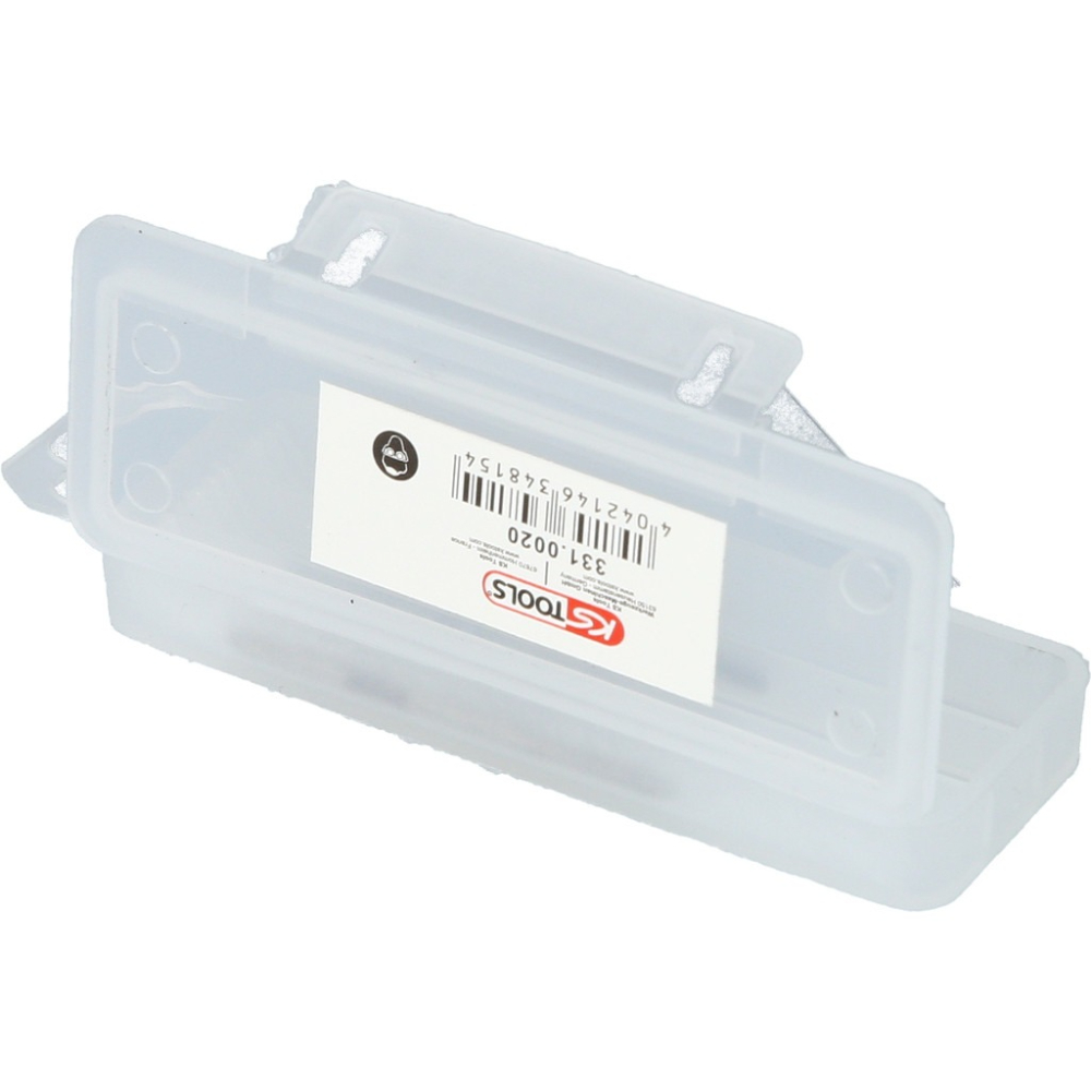 Jeu de 3 tarauds à main HSS M2 x 0,4 KS TOOLS - 331.0020