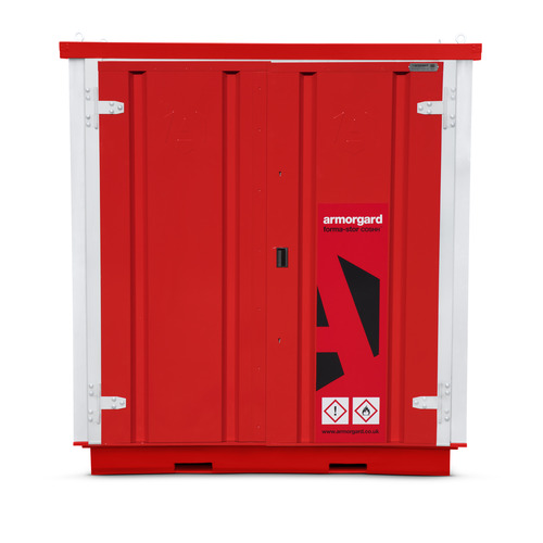 Box sécurisé pour matières dangereuses coshh 2075x1000x2195 ARMORGARD - FR100-C