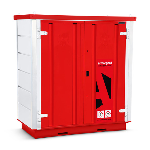 Box sécurisé pour matières dangereuses coshh 2075x1000x2195 ARMORGARD - FR100-C