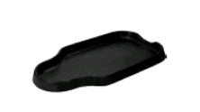 Bac à gacher professionnel 165 x 90 cont 65 kg - modèle éco noir VINMER - 391651