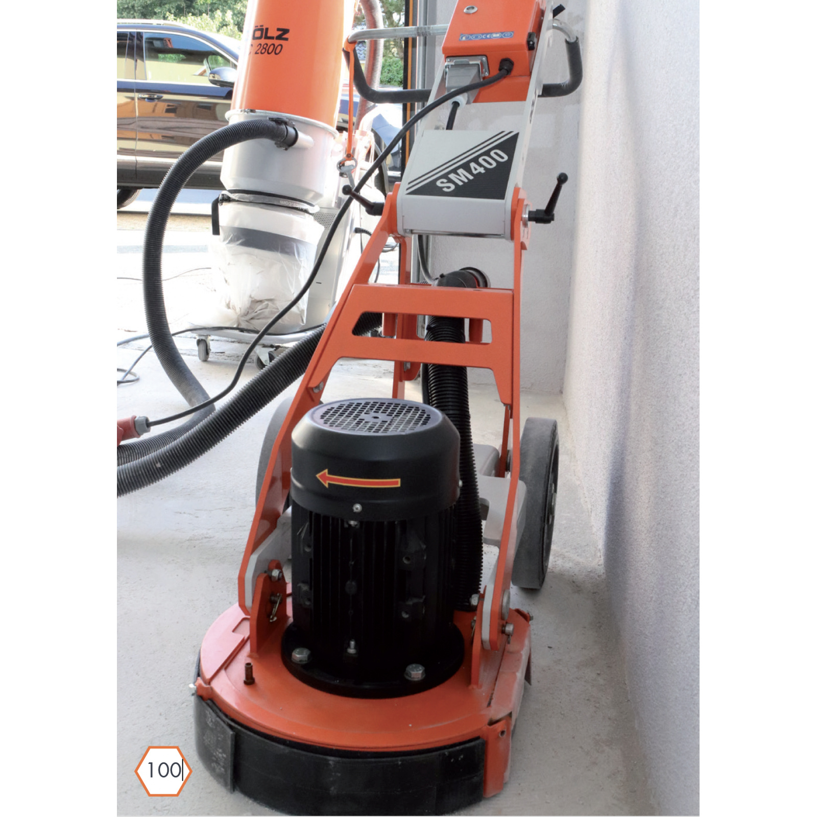 Ponceuse rectifieuse SM400 400V GOLZ - 02844001000
