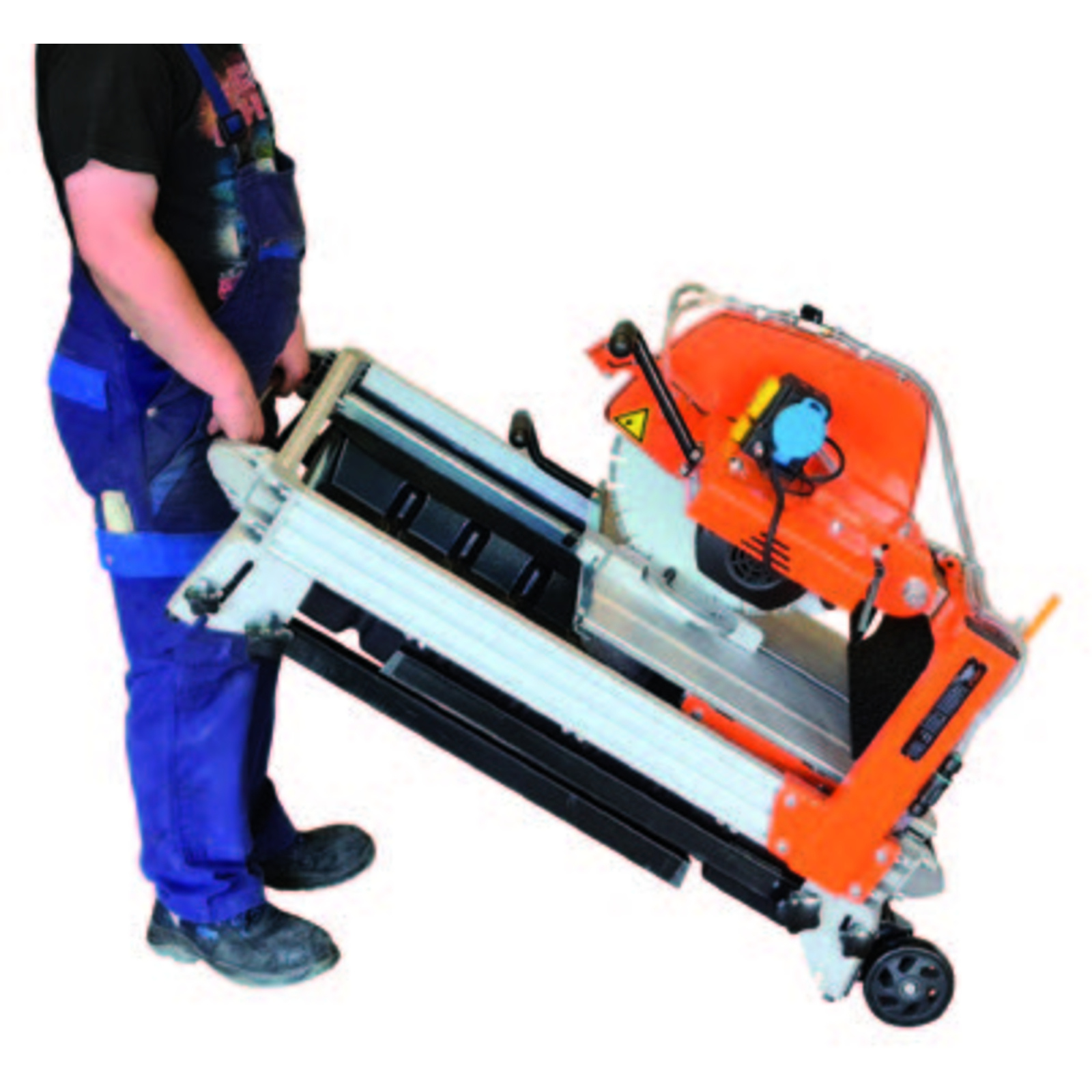 Scie sur table maçonnerie 400 mm 2,2 kW 230 V biseau 45° MS400AL GOLZ - 02894002010