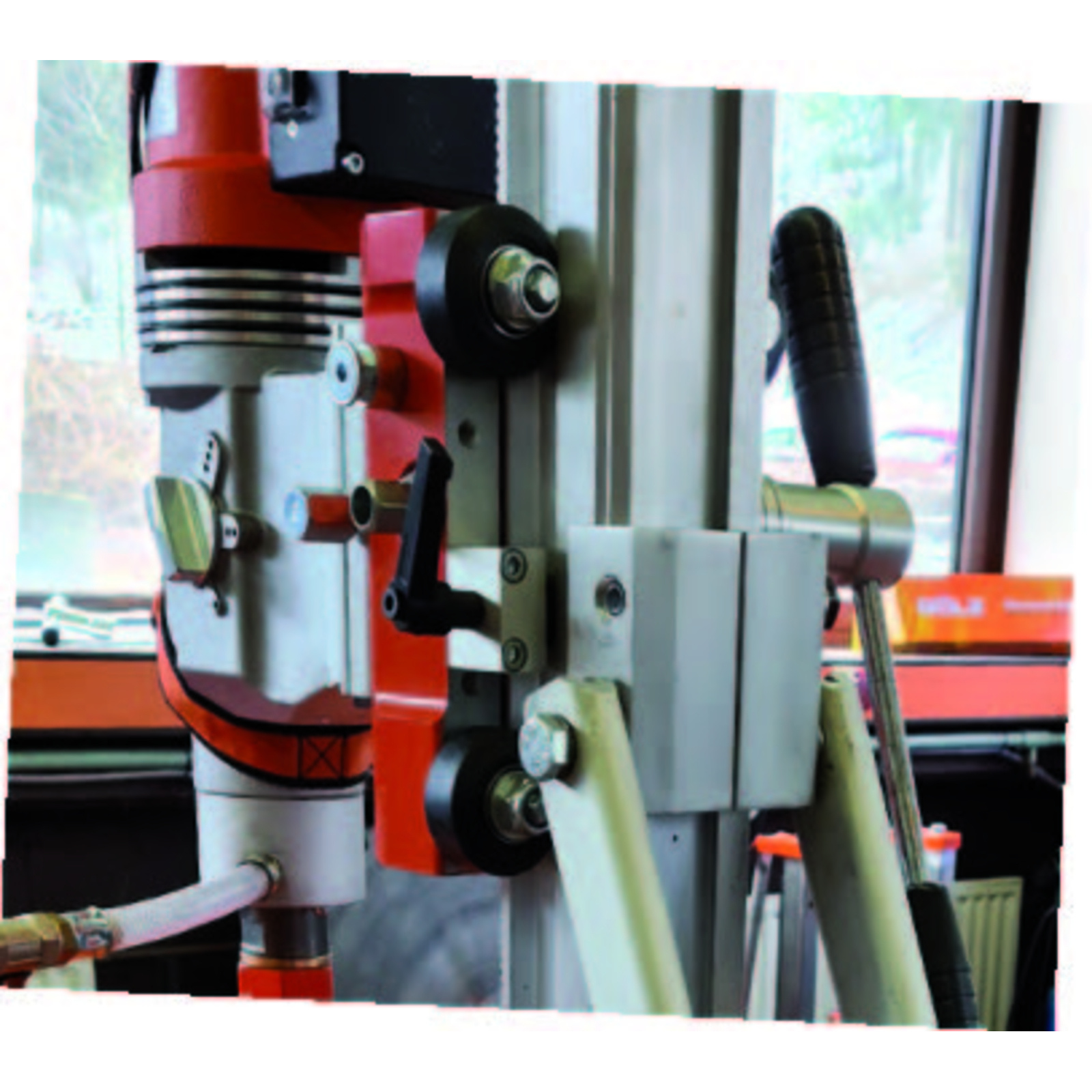 Bâti de carottage léger aluminium Ø400 mm 650 mm course 2 vitesses RD300 GOLZ - 02952506002