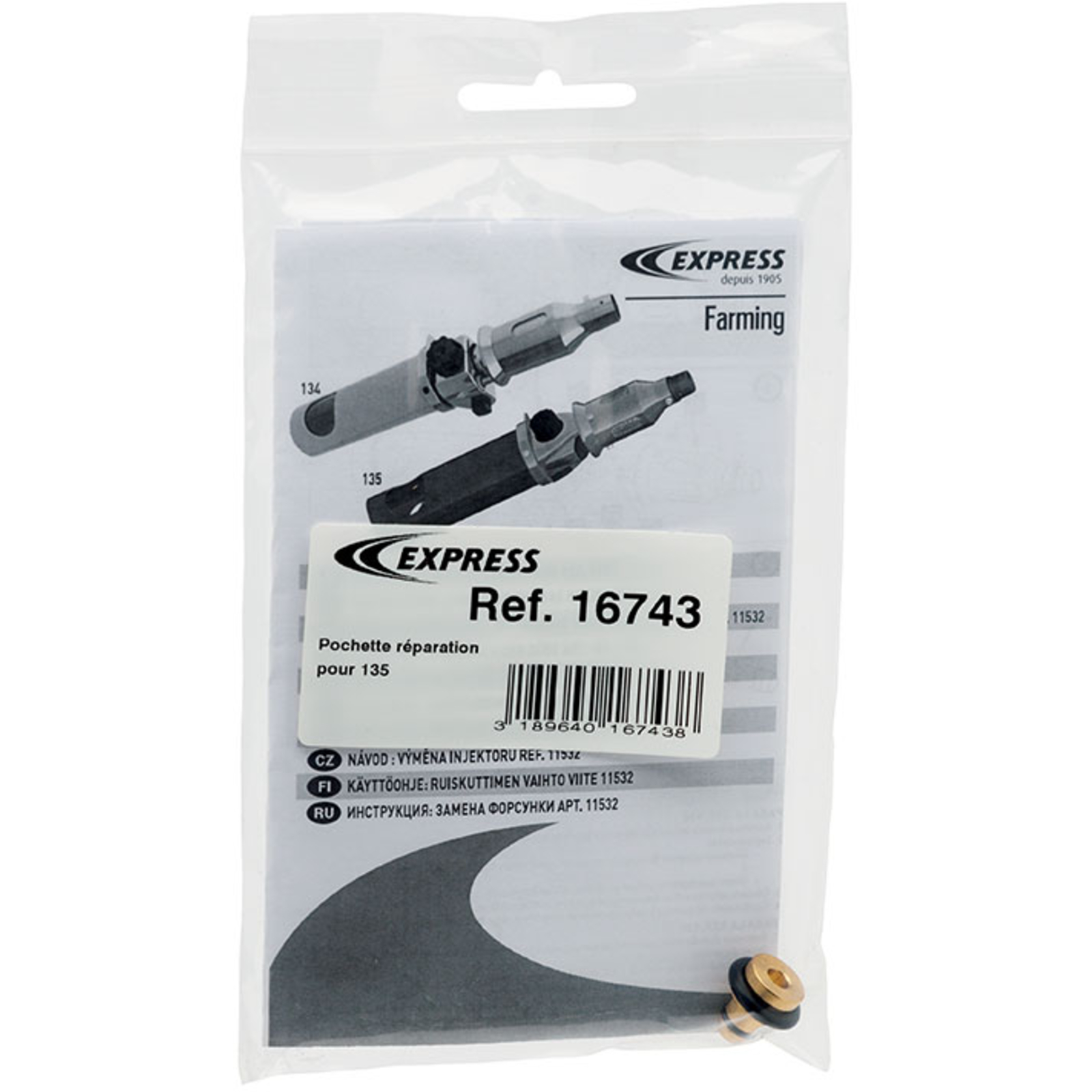 Injecteur pour ALIOS GUILBERT EXPRESS - 16743