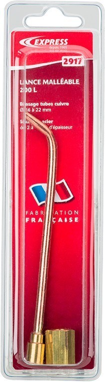 LANCE MALLÉABLE 200L POUR CHALUMEAU OXYACÉTYLÉNIQUE KORO - EXPRESS - 2917