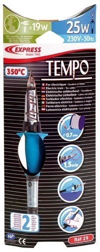 FER À SOUDER ÉLECTRIQUE - EXPRESS - 29