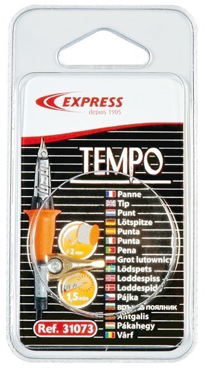 PANNE POUR FER À SOUDER ÉLECTRIQUE TEMPO - EXPRESS - 31073