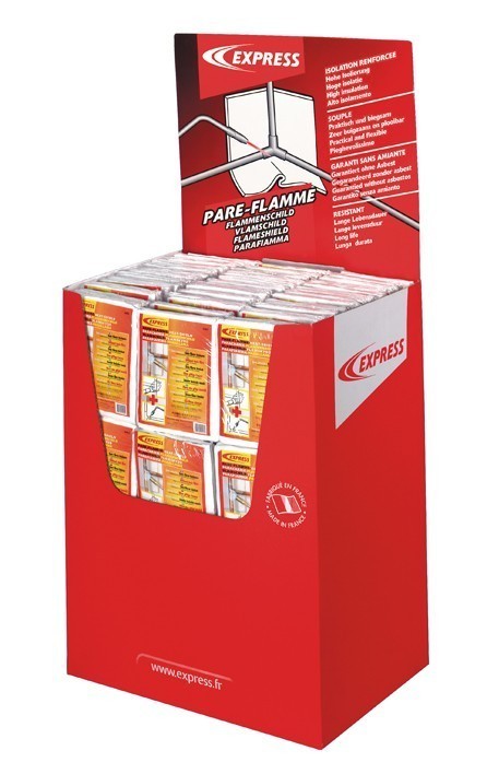 PROTECTION THERMIQUE SOUPLE POUR PROTÉGER TOUS LES REVÊTEMENTS MURAUX DE LA FLAMME - EXPRESS - 5453