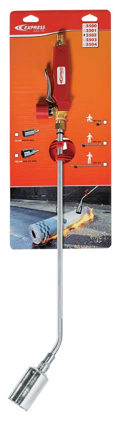 CHALUMEAU D ÉTANCHÉITÉ À FLAMME TORCHE EN ACIER - EXPRESS - 5502