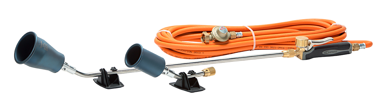 PACK EN TITANE POUR ÉTANCHEUR 2 LANCES + TUYAU DE 10ML + DÉTENDEUR + MANCHE BIMATIÈRE - EXPRESS - 6211