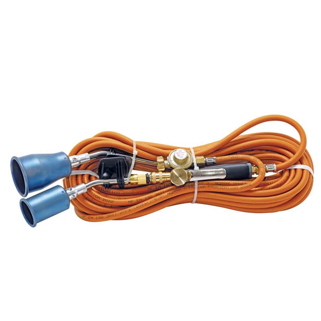 COMBO TITANE MANCHE RACCORD RAPIDE AVANT + 2 LANCES + TUYAU 20M + DÉTENDEUR 4B - EXPRESS - 6223CRA