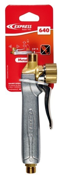 MANCHE À GÂCHETTE TOUT MÉTAL À RACCORD T - EXPRESS - 640