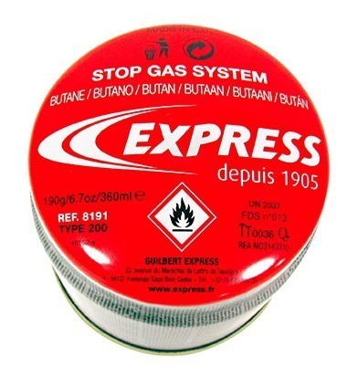 CARTOUCHE DE GAZ BUTANE - EXPRESS - 8191