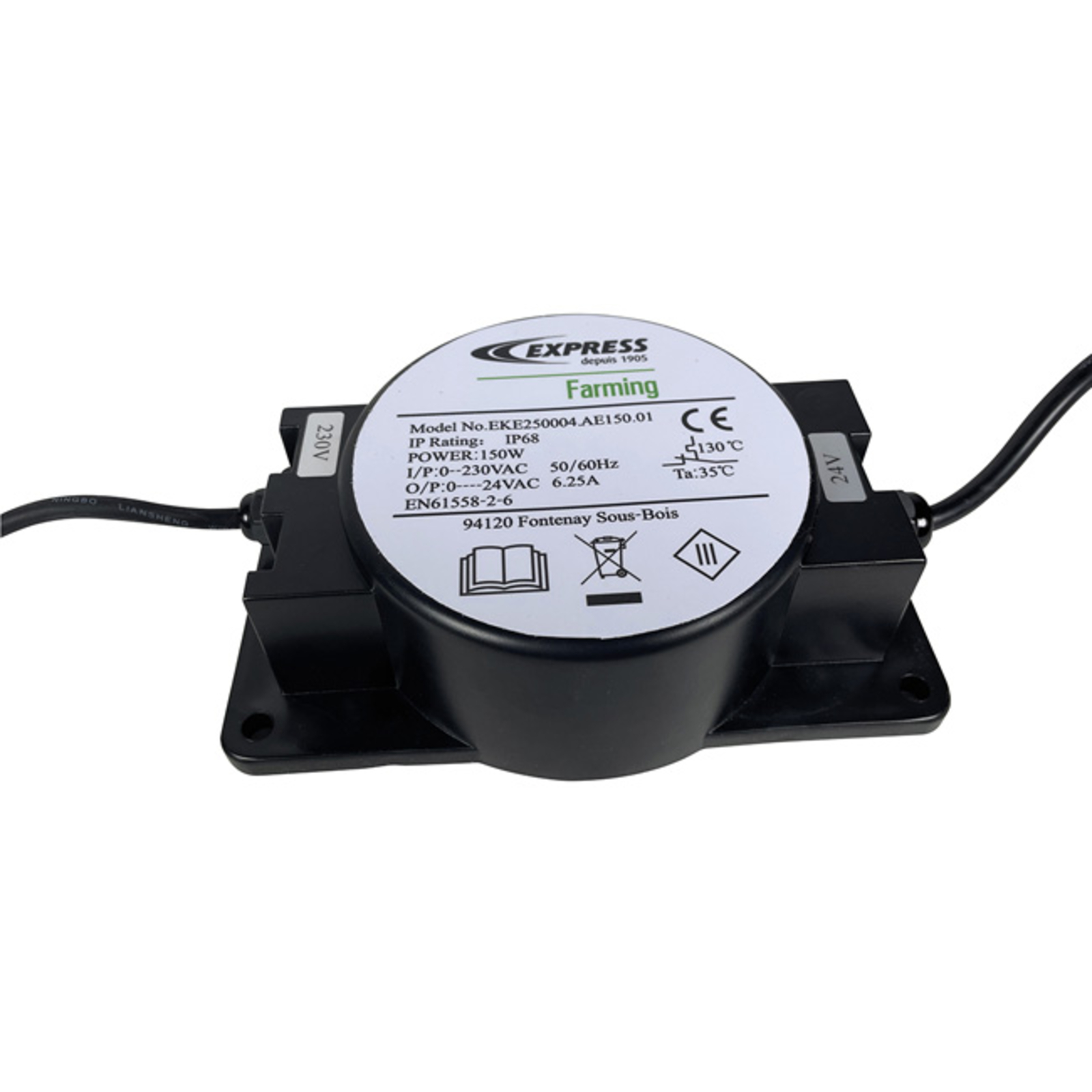 Ecorneur électrique SAROS avec transformateur 24V  GUILBERT EXPRESS - SAROS