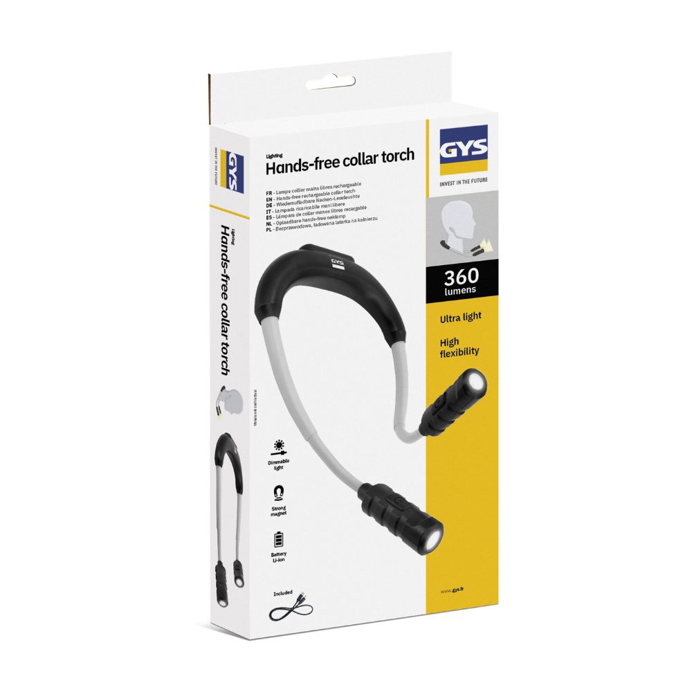 Lampe collier mains libres 360L GYS - 088559