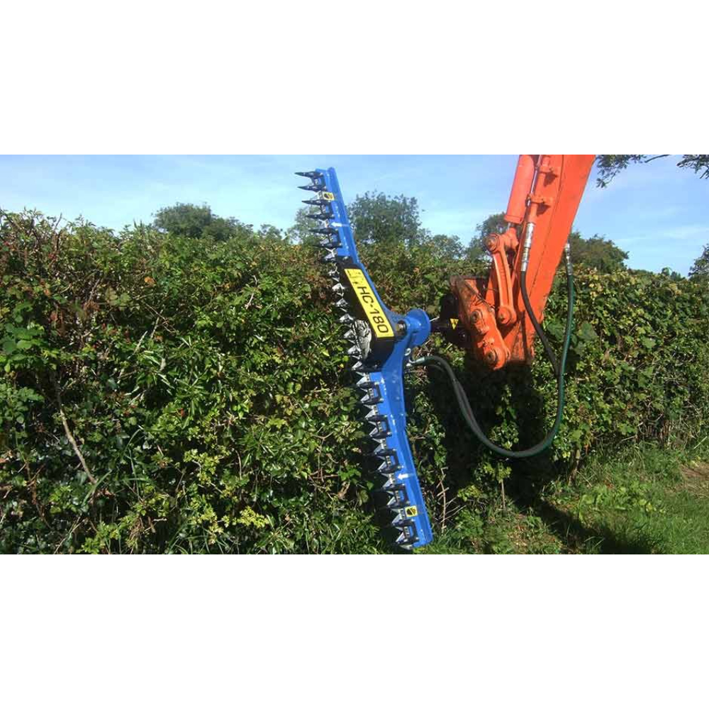 TAILLE-HAIE POUR MINIPELLE 2,6T A 8T - 180CM - SLANETRAC - HC180 - SLANETRAC