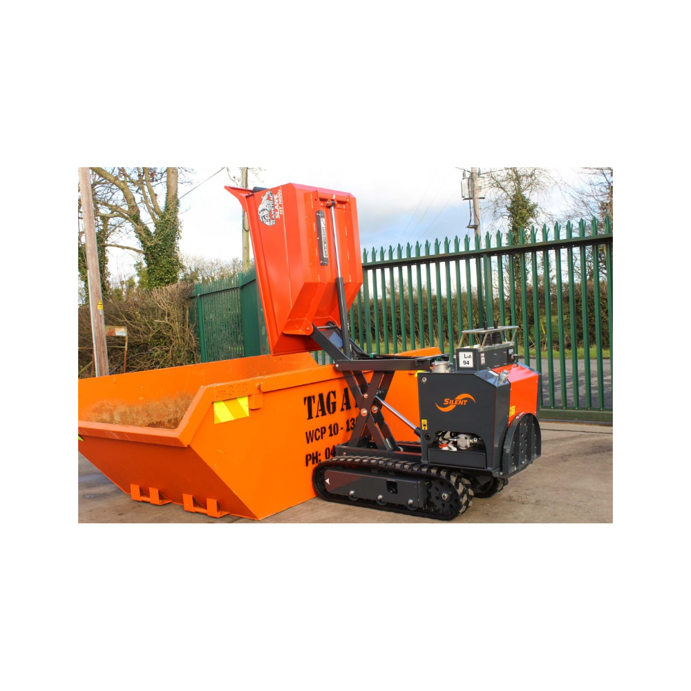 DUMPER SUR CHENILLES CHARGE 1T ESSENCE GX390 - HT1000-E - SLANETRAC