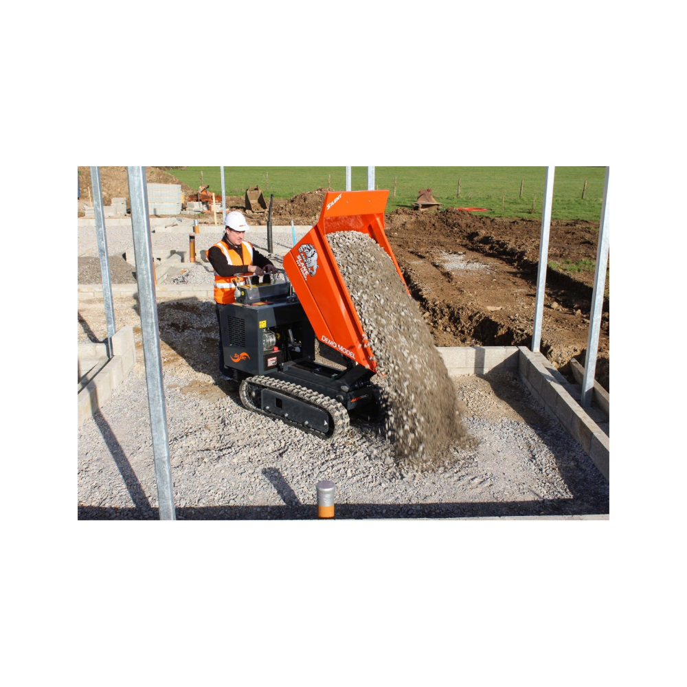 DUMPER SUR CHENILLES CHARGE 1T ESSENCE GX390 - HT1000-E - SLANETRAC