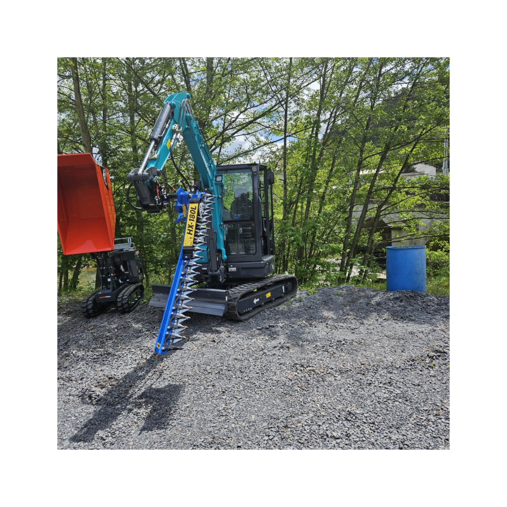 TAILLE-HAIE 180CM POUR MINIPELLE 2,6T A 11T SLANETRAC - HX180 - SLANETRAC