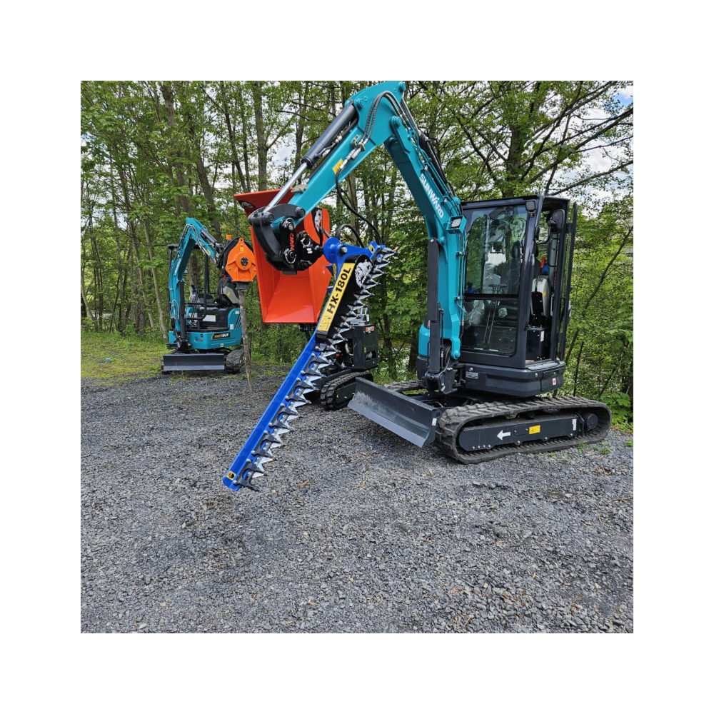 TAILLE-HAIE 180CM POUR MINIPELLE 2,6T A 11T SLANETRAC - HX180 - SLANETRAC