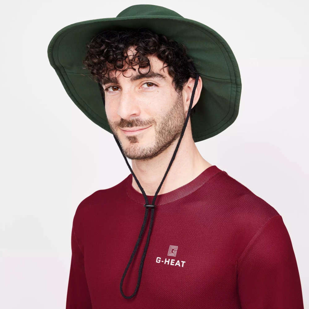 Chapeau anti-UV CP09-KAK rafraîchissant kaki - G-HEAT - CP09-KAK