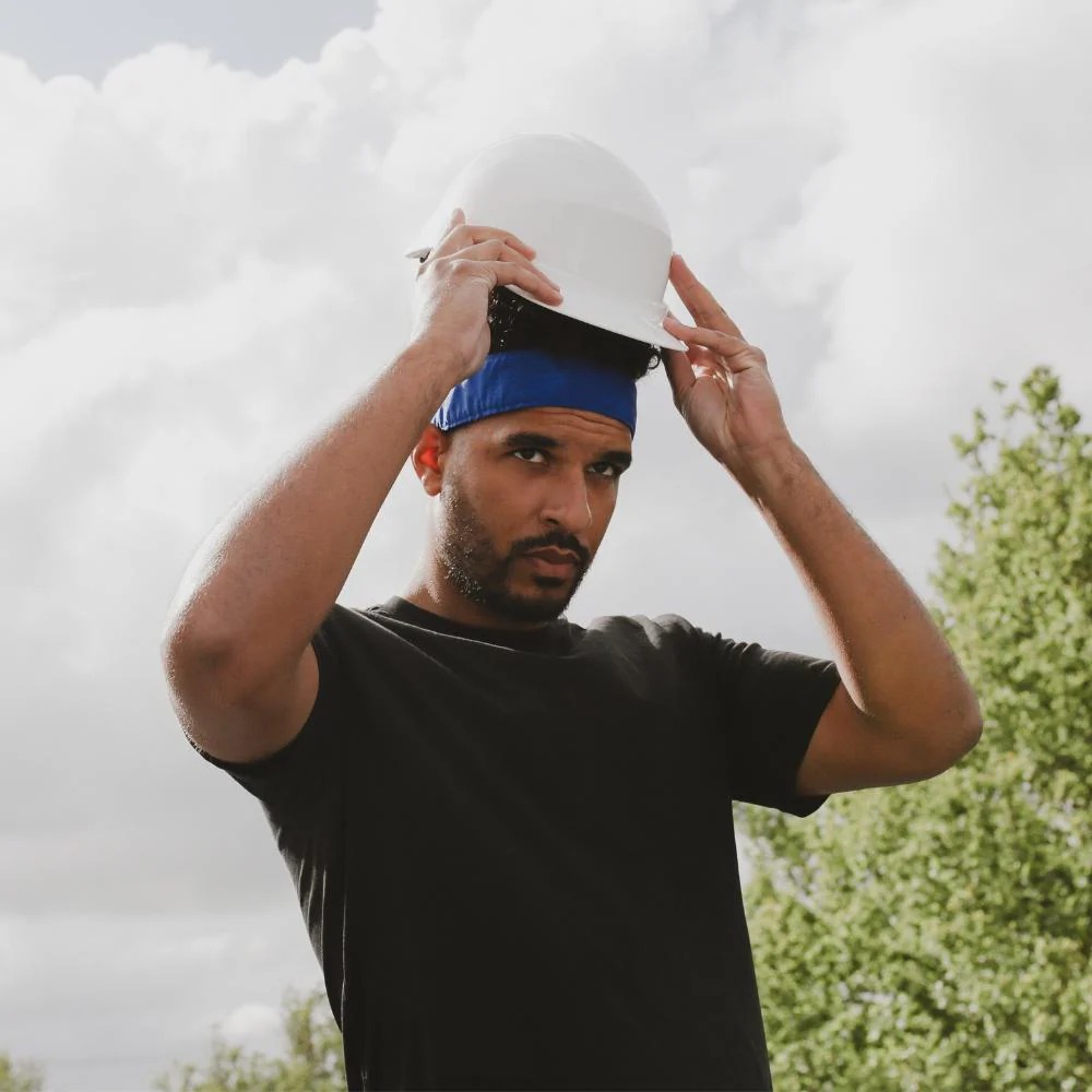 Bandana BA01-BLU rafraîchissants - G-HEAT - BA01-BLU