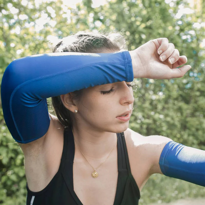 Manchettes bleues CA01-BLU M rafraîchissantes - G-HEAT - CA01-BLU-M