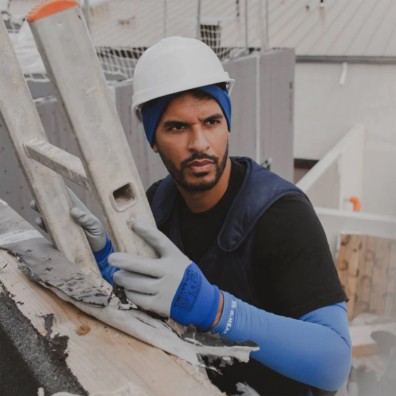 Manchettes bleues CA01-BLU M rafraîchissantes - G-HEAT - CA01-BLU-M