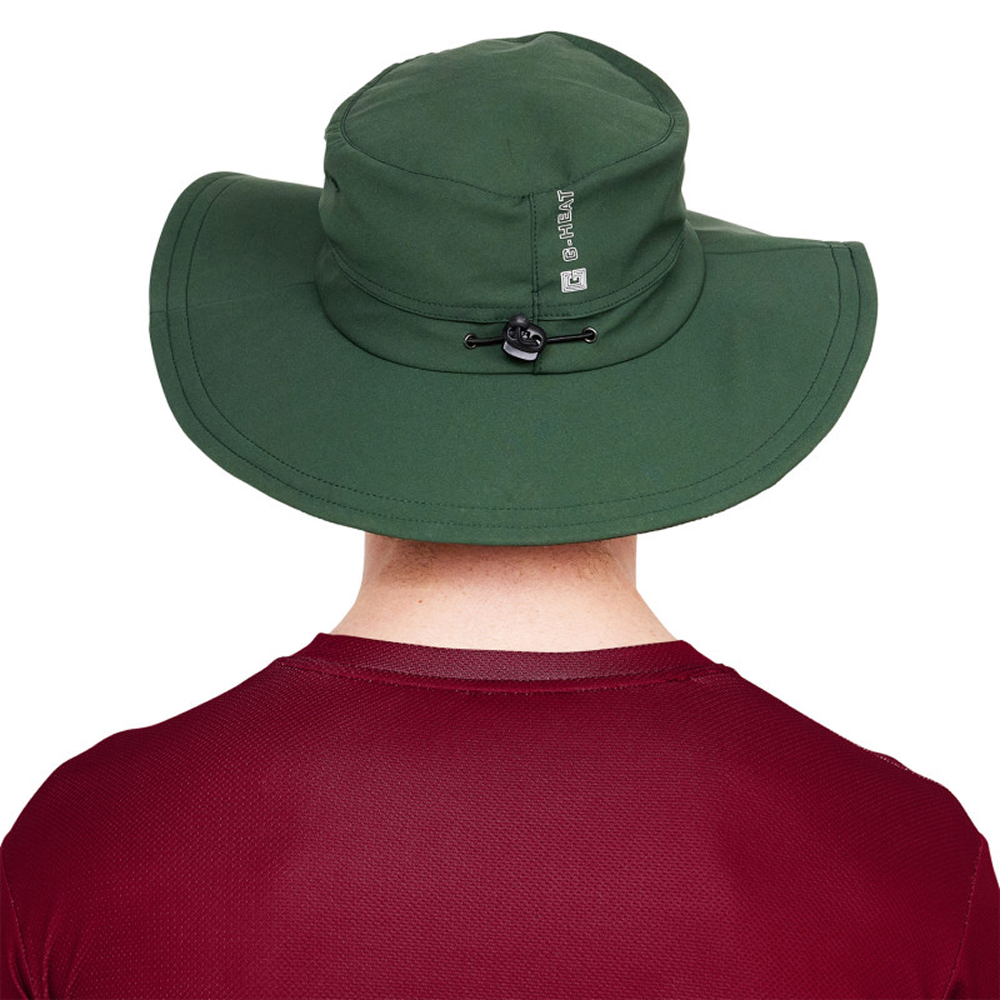 Chapeau rafraîchissant vert kaki anti-UV professionnel G-HEAT - CP09-KAK